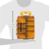 Tool Box Tough Case Organizer Medium 8Compartments for Small Tools and Accessories