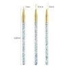 Artdone 31pcs Nail Art Brushes Nail Art Tool Set Dotting Tools Dust BrushStriping Brushes