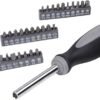 Basics 65 Piece Home Basic Repair Tool Kit Set With Bag Silver Black