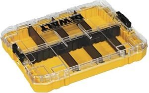 Tool Box Tough Case Organizer Medium 8Compartments for Small Tools and Accessories