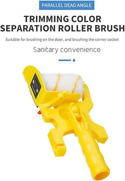 Roller Brush Multifunctional Handheld CleanCut Paint Edger Roller Brush Portable Tool Kit Rexroth Pole Mountable