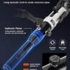 Hydraulic Copper Tube Fittings 12 34 1 Press Crimping Tool Kit Pex Pipe Crimper Pressing Pliers Stainless PEX Press Sleeves