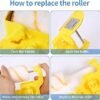 Roller Brush Multifunctional Handheld CleanCut Paint Edger Roller Brush Portable Tool Kit Rexroth Pole Mountable