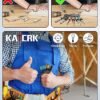 Katerk 12pc Portable Bit holder Key chain 14 cm Hex Shank Screwdriver Bit Clip