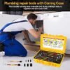 Plumbing Tool Kit 6 Tools for the 12 to 2 Sized Pipes Plumbing Plug