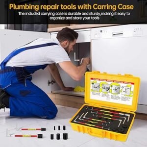 Plumbing Tool Kit 6 Tools for the 12 to 2 Sized Pipes Plumbing Plug