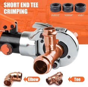 HZLZRZ Propress Tool for Copper Pipe Hydraulic Tool Dies Jaw 12 34 1 Pro Press Crimper Tool