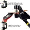 Tool Kit 38 cm Handheld Eyelet Kit Manual Grommet Press Machine with 500 pcs 10 mm Grommets