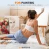 Plastic Drop Cloths Disposable Painter Sheeting Tarps for Painting Waterproof FurnitureCouchFloor Protection