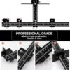 Jig Tool Adjustable Drill Template for Handles Pulls on DrawersDoors
