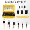 Plumbing Tool Kit 6 Tools for the 12 to 2 Sized Pipes Plumbing Plug