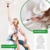 All Purpose Canvas Drop Cloths Drop Cloth for Painting Floor Cover Heavy Duty Protection