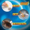 FlexiSnake Drain Weasel Sink Snake Hair Clog Remover Tool Pipe Bathroom Bathtub Cleaner